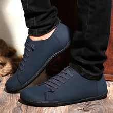 VMUKSAN Leather Mens Loafers