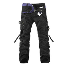 MISNIKI Multi-Pocket Cargo Pants
