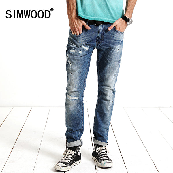 SIMWOOD skinny ripped jeans