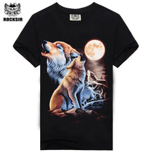 Rocksir 3d wolf T-shirt