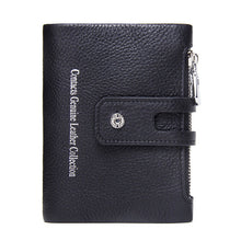 CONTACT'S Leather Zipper Wallets