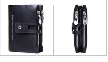 CONTACT'S Leather Zipper Wallets