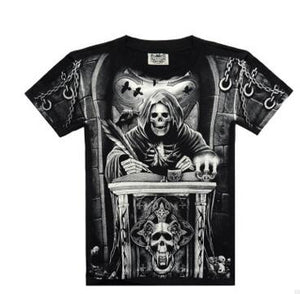 Rocksir 3d skull T-shirts